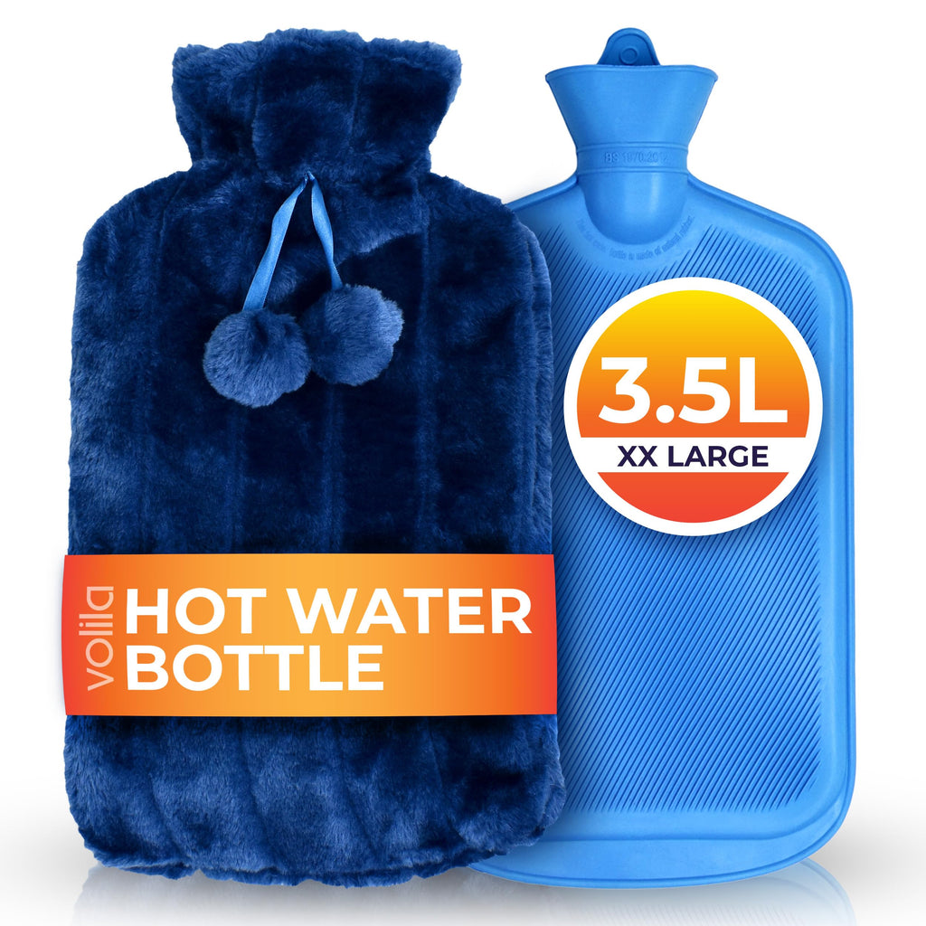 Hot Water Bottle with Cover