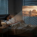 Portable Smart Mini Projector for Home Theater, Bedroom & Travel
